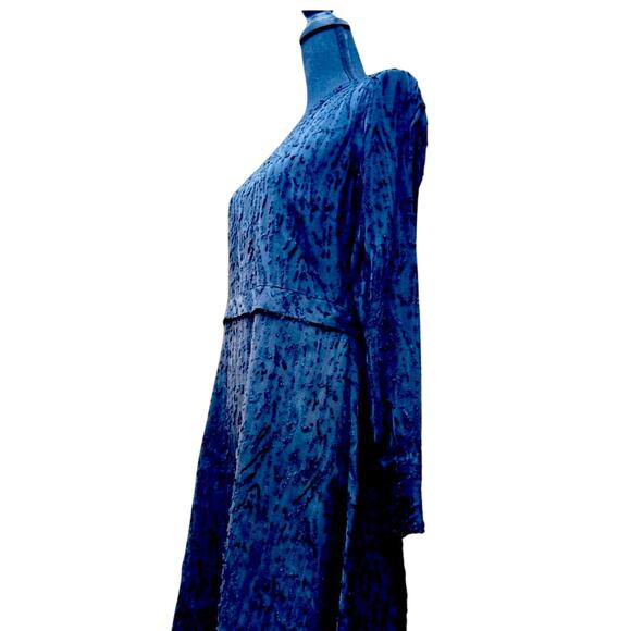 Catherine Malandrino Black Textured Dress Size 8 - Picture 2 of 5